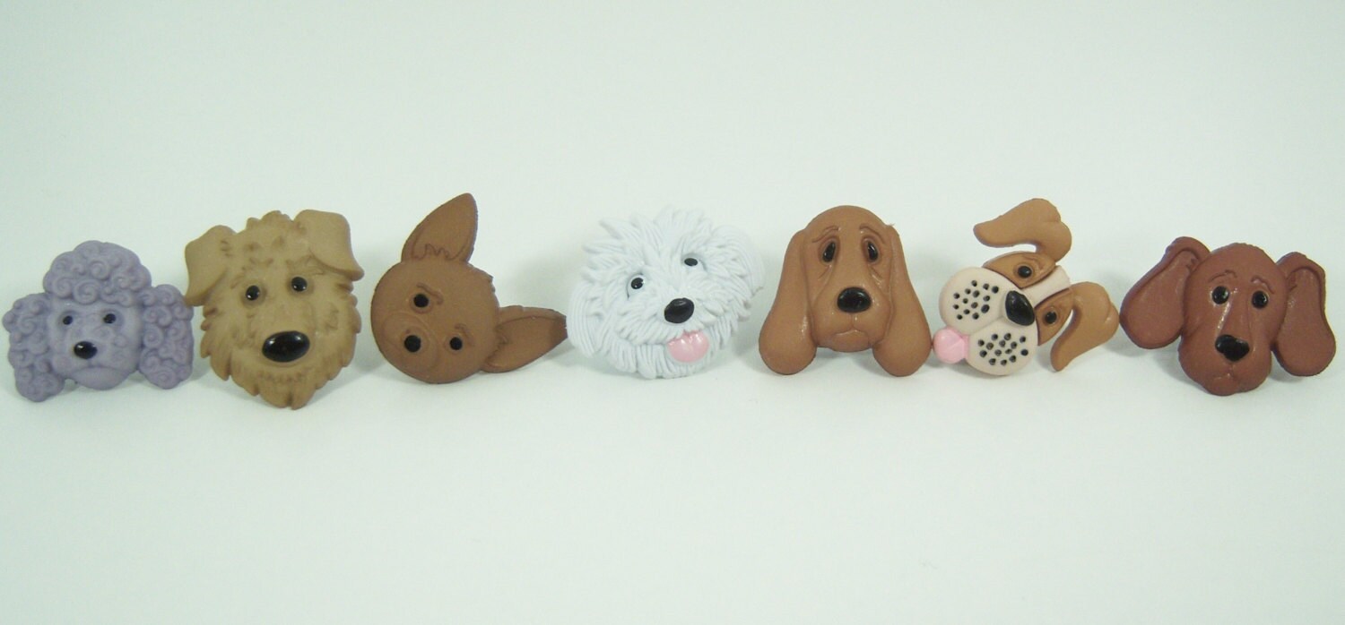 Dog Push Pins or Etsy
