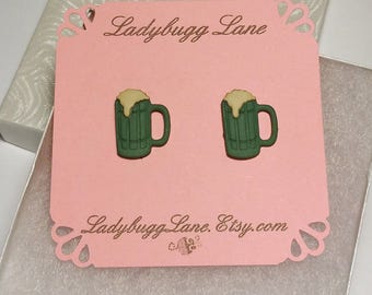 Green Mug Beer Studs