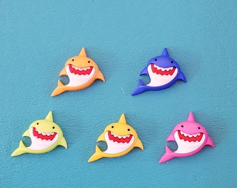 Shark Push Pins or Magnets