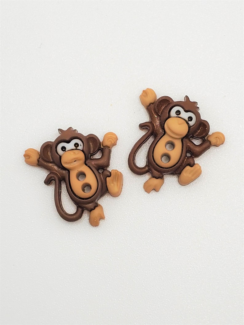 Monkey Earrings image 2