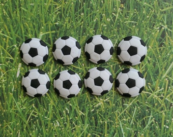 Soccer Ball Push Pins or Magnets