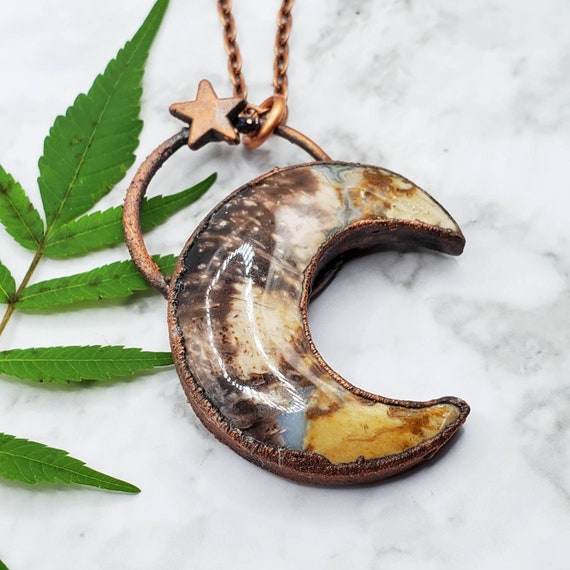 Moon Necklace Moon and Star Necklaces 