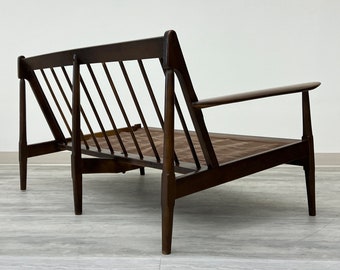 Mid-Century Danish Modern Sofa Pair Style Of Selig Kofod Larsen ~ Frames Only (SHIPPING NOT FREE)