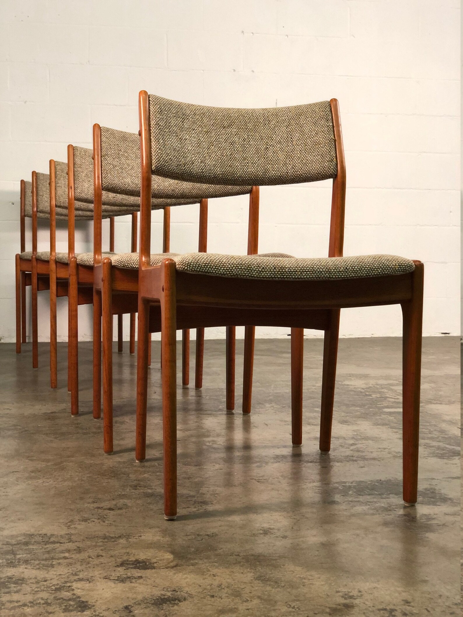 MidCentury Danish Modern Teak Dining Chair / Set of 6 Style Etsy