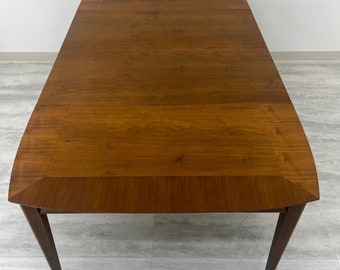 Lane First Edition Mid-Century Modern Walnut Dining Table With 2-Extensions (SHIPPING NOT FREE)