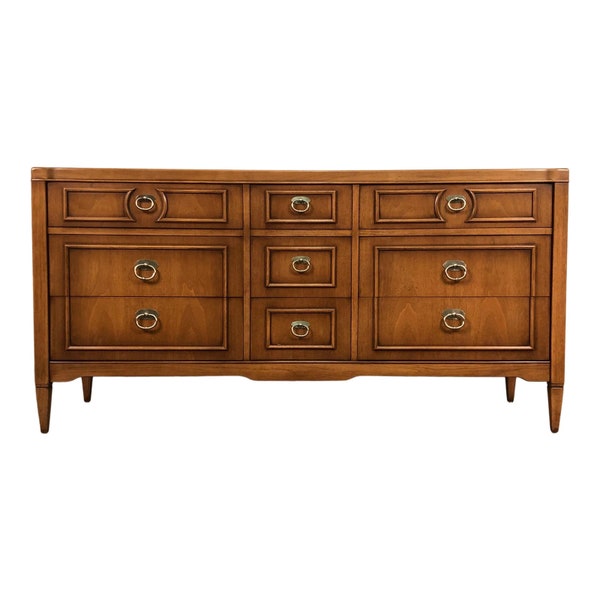 Drexel Intermezzo Mid-Century Modern 9-Drawer Dresser / Credenza