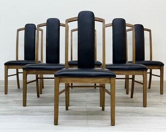 Mid-Century Modern Dining Chair Set Of 6 ~ By Stanley Furniture Co (SHIPPING NOT FREE)