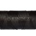 Waxed Polyester Cord - 15 meters/ 16 yards - Jewelry Cord - Macrame Cord - Black