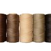 Waxed Cord Polyester - Macrame Cord - Linhasita Waxed Polyester - Set of 5 Colors - 10 meters each color