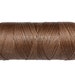 1 spool Linhasita Macrame Cord, Waxed Polyester, Jewelry Cord, Waxed Thread - Dark Beige