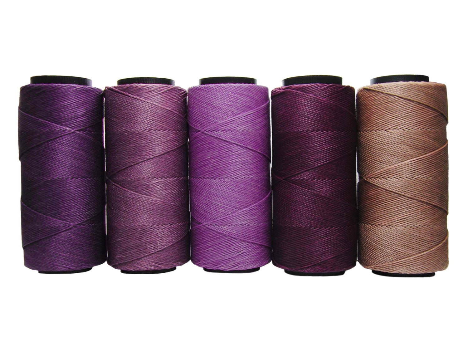 Macrame Cord 0.8mm Waxed Cord Jewelry Cord Set of 5 Colors Etsy