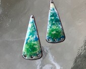 Torch Fired Earring Component