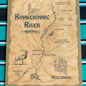 RIVER MAP POSTERS Custom 16x20 Original Stonefly Studio - Etsy