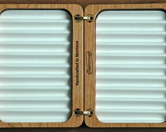 ROGUE RIVER MAP Fly Box-lost Creek Lk Handcrafted, Laser