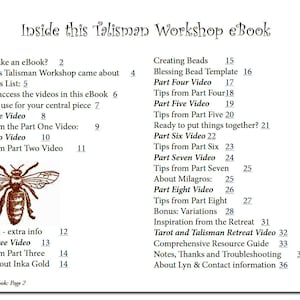 Workshop eBook: Beeswax, Clay, Paper and Fiber Talismans with videos image 5