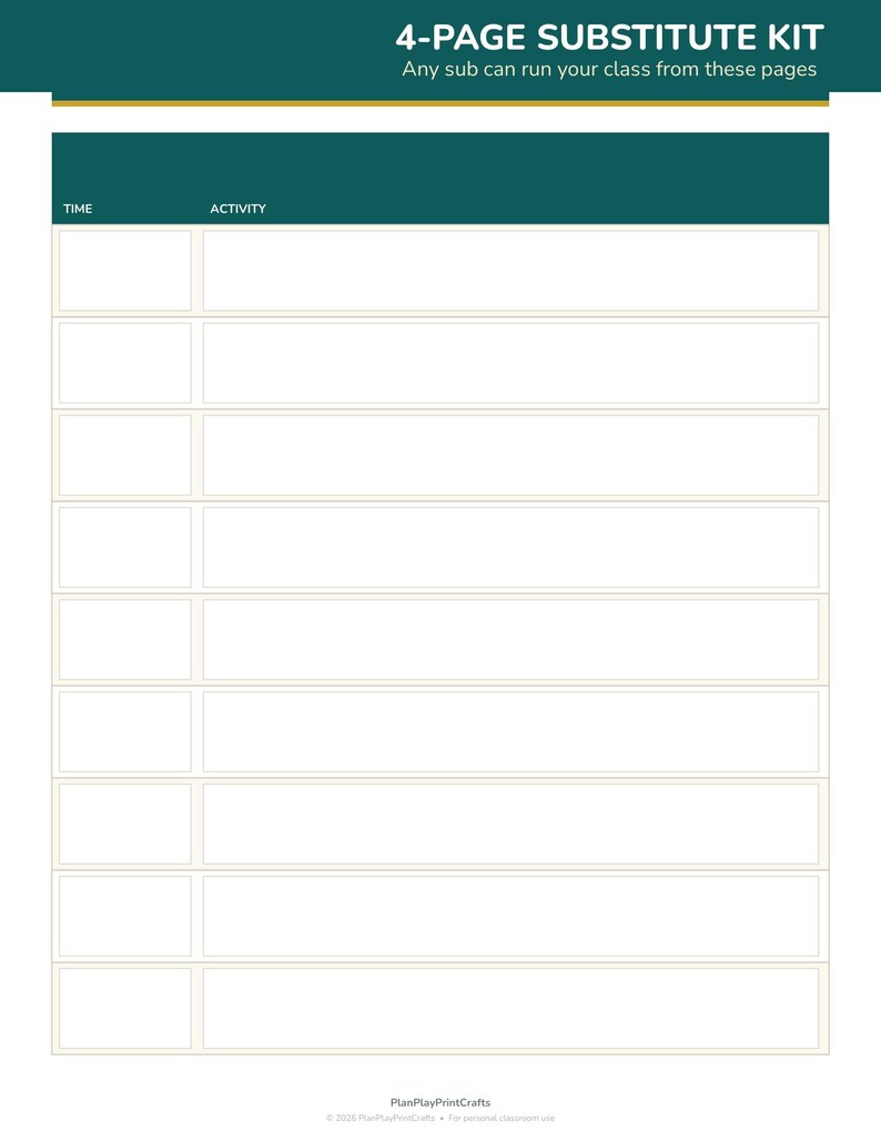 The Classroom Command Center | Premium Teacher Planner 2026-2027 ...