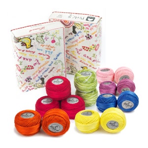 Embroidery Thread Ball Balls Perlé 8, Portuguese embroidery floss, Limol Perlé 8