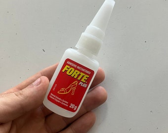 20Gr.Super strong glue for All of Leather Projects - Licorice Leather - Flat Leather - Bracelets - Leather Supplies