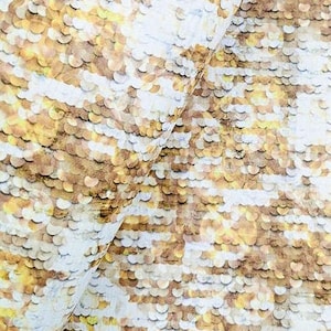 Portuguese cork fabric sheet, Cute Shiny Golden Pattern on White Rustic Cork 68x50cm / 26.77''x19.69'' (440)