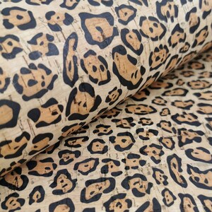 100x140cm Cork leather, green product, Portuguese cork fabric, Printed pattern (12)