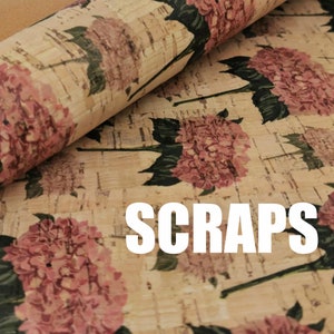 scrap Cork leather, green product (58)