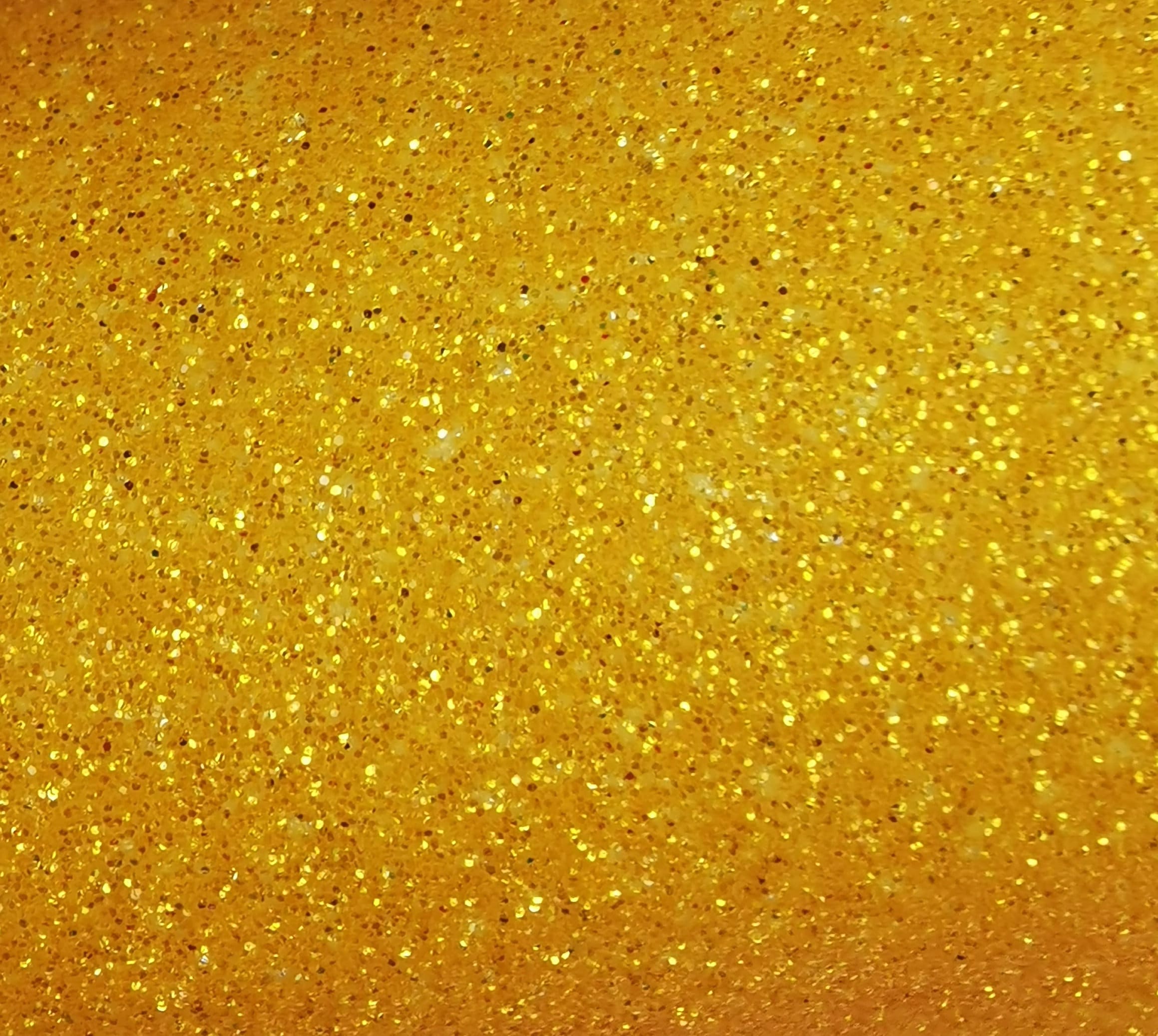 Mustard Yellow Glitter Sheets with White Fabric Reverse 1 Etsy