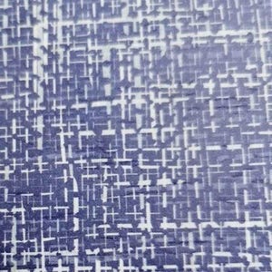 Tela de corcho portugués de 15,5 x 11 cm (6,1 x 4,3 pulgadas), estampado de cuadros sobre corcho rústico blanco (J377)
