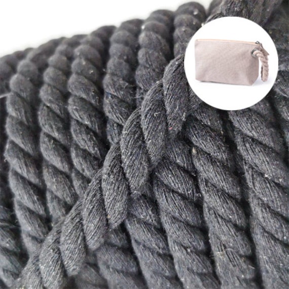 Kearding Cuerda de hilo de algodón de 100 metros y 2mm, cuerda de algodón  para decoración del hogar, regalo de Navidad hecho a mano, embalaje Type7  NO7