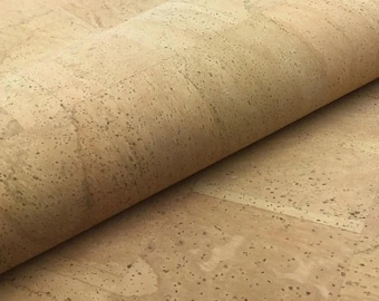 100x140cm Cork leather, green product, Portuguese cork fabric Natural ,