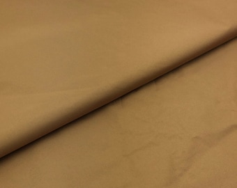 Doublure du sac en liège, matériau du revêtement intérieur, tissu de doublure en polyester, couleur caramel 1 x 1,5 m