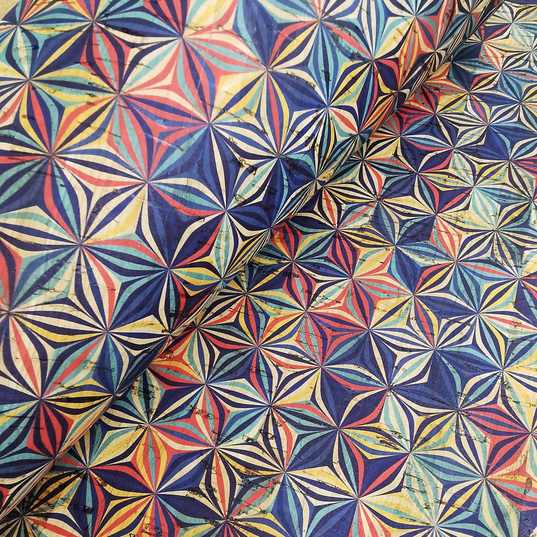 Sewing & Needlecraft Fabric Sheet Natural Cork Fabric Eco Friendly Cork