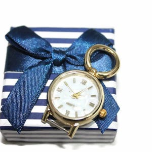 Watch Face antique brass, Real Working, Watch Making, Diy Jewelry -W003