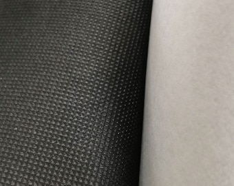 Self adhesive Lining Material, Lining Fabric black Color 0.5 x 1.5 m, lining by the yard