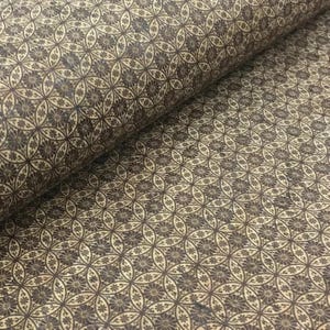 100x140cm Cork leather, green product, Portuguese cork fabric, Printed pattern (4)
