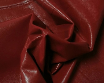 Leder 12 "x 12" Cerise Rindsleder 0,3 mm