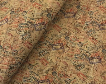 50x68 cm Portuguese cork leather, cork fabric/ 26.77''x19.69'', (98)