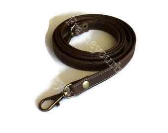 1 brown cork leather handbag handle,bag strap,purse strap,purse handles, 120CM*10MM hook antique brass