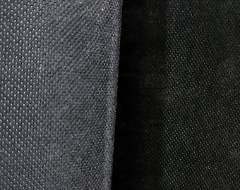 TNT Lining Material, Lining Fabric black Color 1 x 1.6 m, lining by the yard