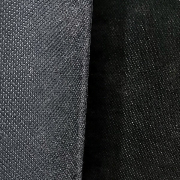 TNT Lining Material, Lining Fabric black Color 1 x 1.6 m, lining by the yard
