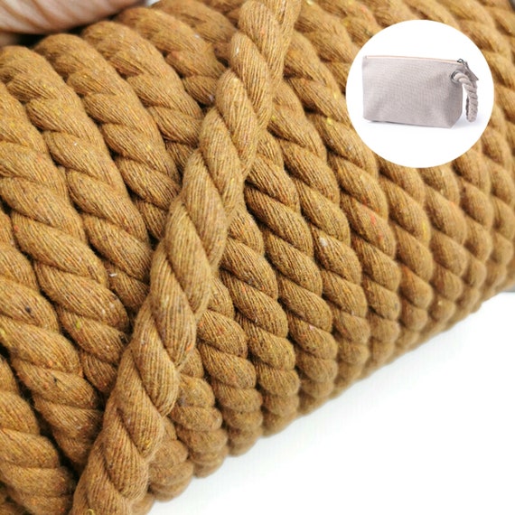 1meter of Cotton Rope, Made From High-quality Cotton Yarn, Thick Rope, Thick  Macrame Rope 