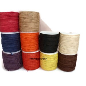 Diy Natural Hemp Rope,flax Rope,jute Cord,hemp Cord,hemp Twine,kraft ...