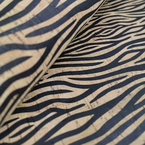 100x140cm Cork leather, green product, Portuguese cork fabric, Printed pattern (22)