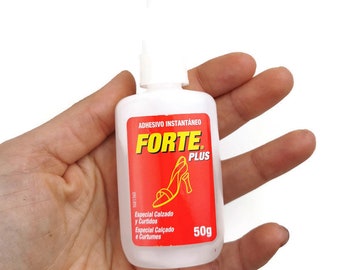 50Gr.Super strong glue for All of Leather Projects - Licorice Leather - Flat Leather - Bracelets - Leather Supplies