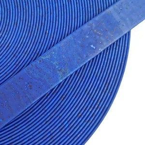 20mm Cork Lace Royal Blue