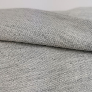 Gray Denim Fabric By the Yard, Jeans Cotton Fabric, Jeans Fabric,