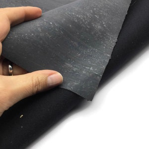 Cork Fabric 68x50cm Dark Gray Portuguese cork Leather 26.77''x19.69'', image 6