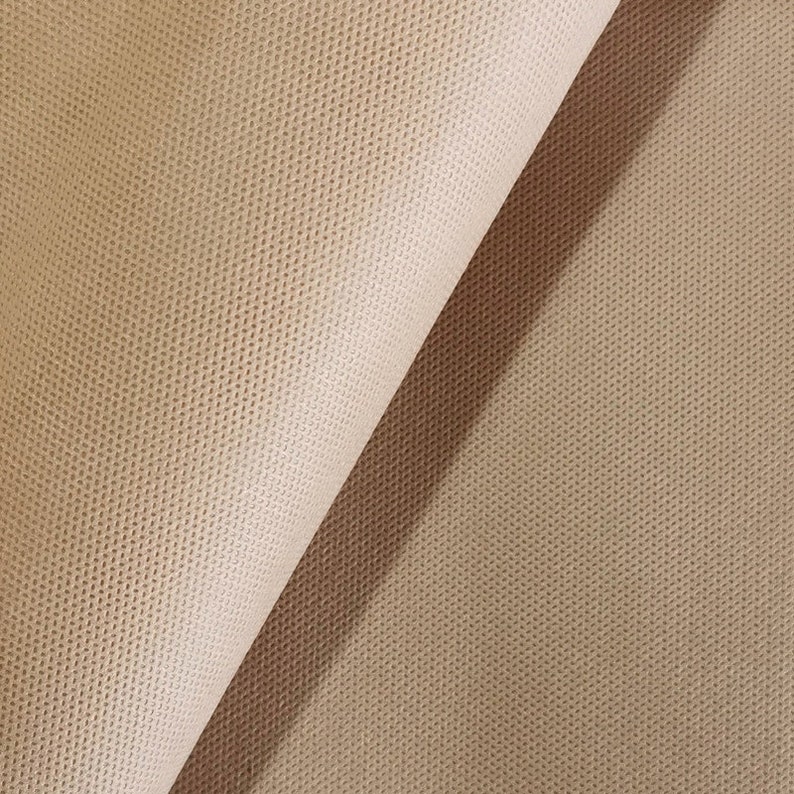 TNT fabric 100Gr, Lining Material, Lining Fabric Beige Color 1 x 1.6 m, lining by the yard image 4