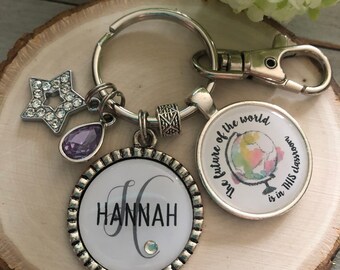 Teacher Appreciation Gift, Teacher Gifts, Teacher Appreciation Week, Personalized Keychain, Custom Keychain, End of Year Gift for Teacher