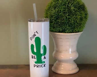 Cactus Cups With Straw Etsy Cactus Cups With Straw Etsy
