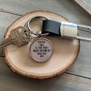 Personalized keychain for boy girl, Quarantine Graduation Gift, Graduation Gift, Graduation, Class of 2024, High School Graduation, College